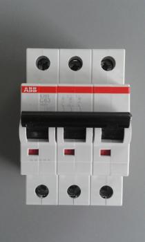 ABB Leitungsschutzschalter S203-C63 3-polig C63A 6kA